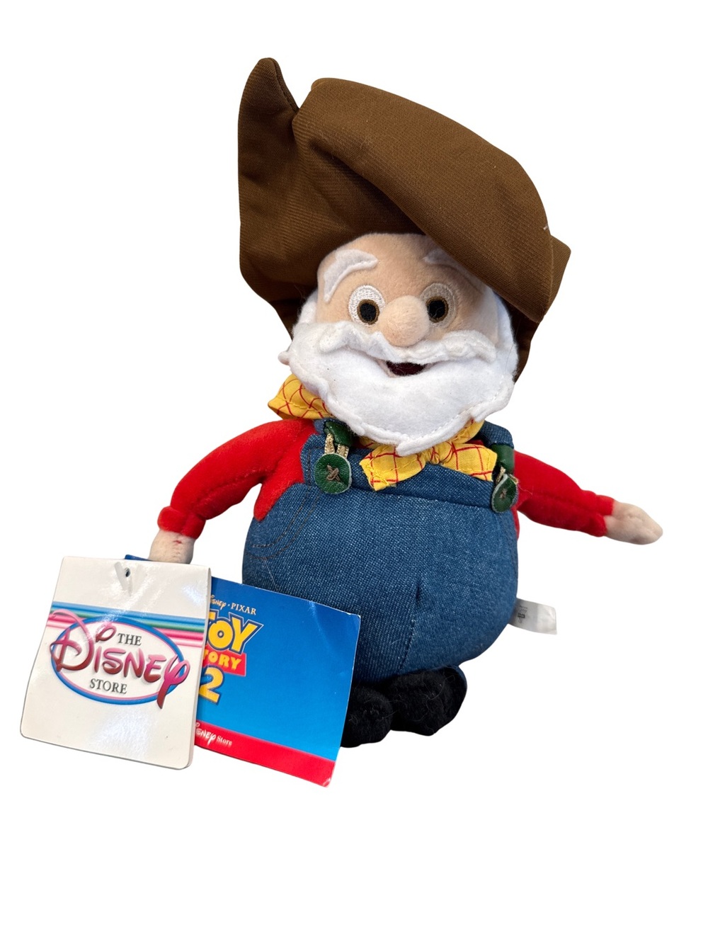The Disney Store - Toy Story 2 “Stinky Pete”Prospector plush